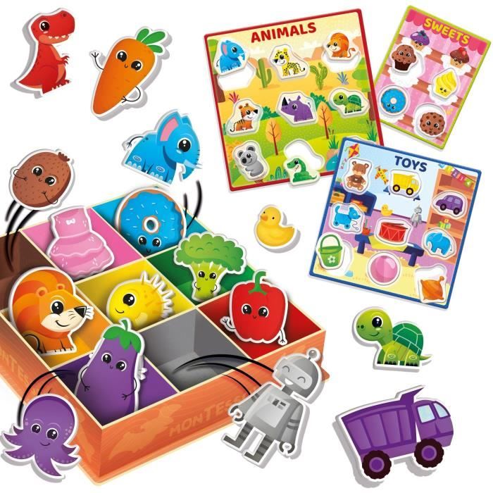 Box Colours - jeux d’apprentissage - basé sur la méthode Montessori - LISCIANI