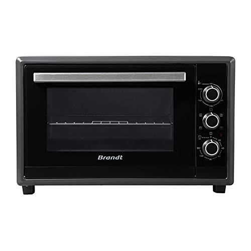 BRANDT Four multifonction 55L 2200 Watts tournebroche FC55MUBSL noir