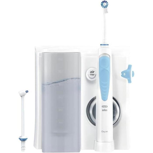 Brosse a dents électrique Oral B Jet Dentaire Oxyjet + 2 canules BLANC