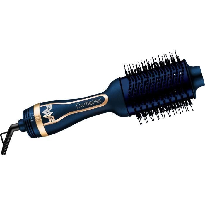 Brosse soufflante volumisante SAINT ALGUE-DEMELISS - Wonder Woman - 1200w - 3 réglages de température - revetement