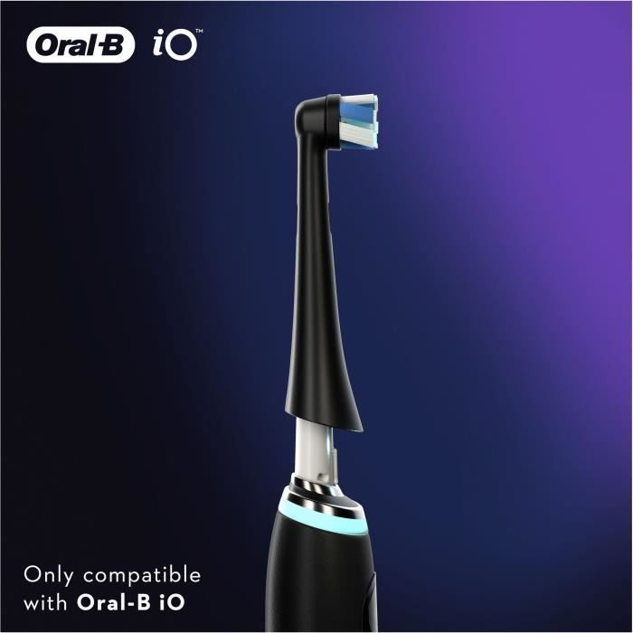 Brossette dentaire Oral B IO ULTIMATE CLEAN BLACK X2