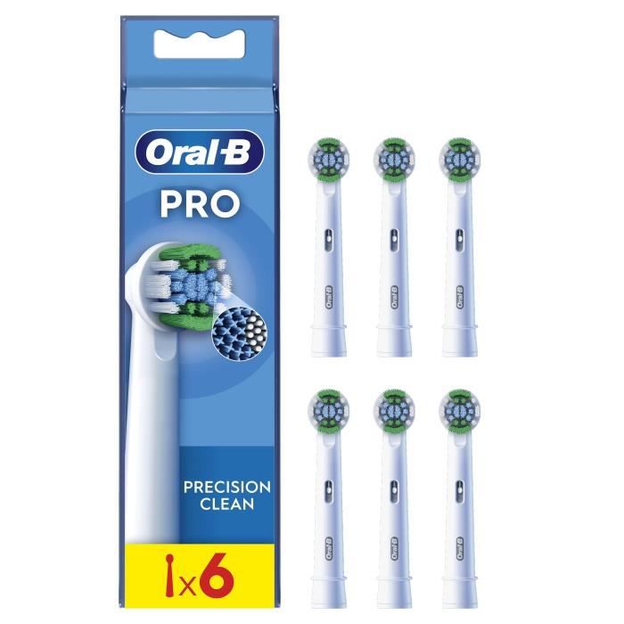 Brossette ORAL-B - Precision Clean - pour brosse a dent électrique - pack de 6