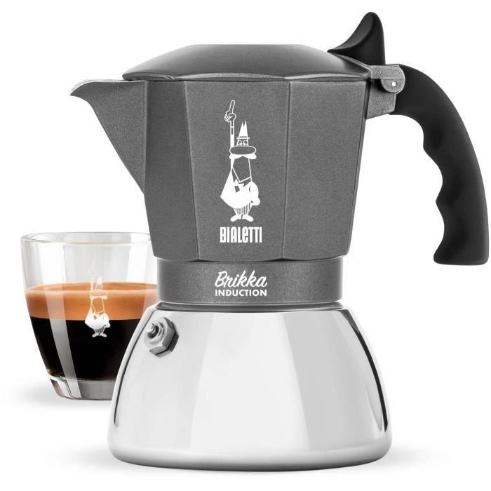 Cafetiere Italienne BIALETTI - BRIKKA - Induction 4 tasses - Paloma Tech