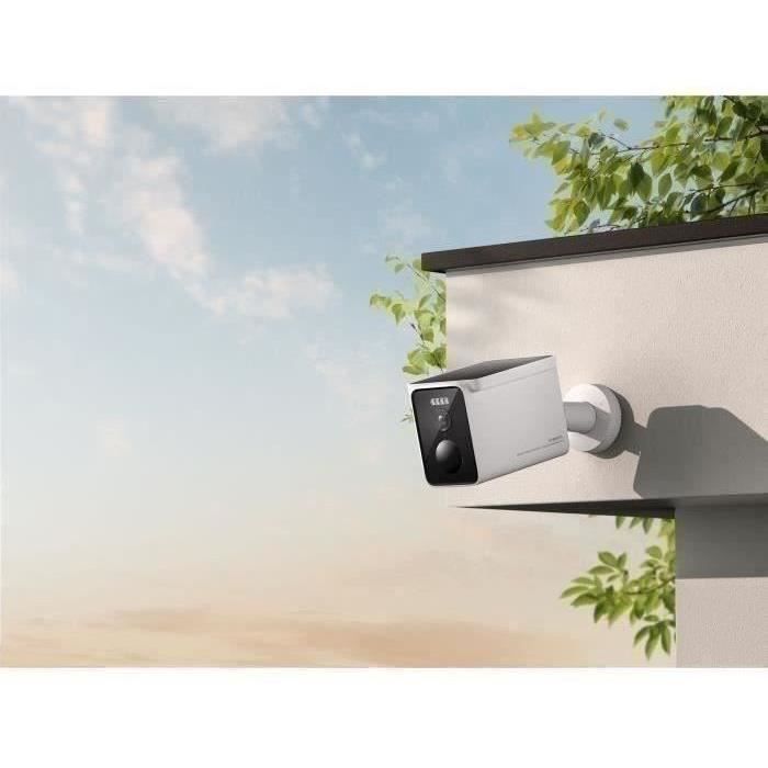 Caméra de surveillance Xiaomi Camera extérieure solaire BW400 Pro Set Blanc