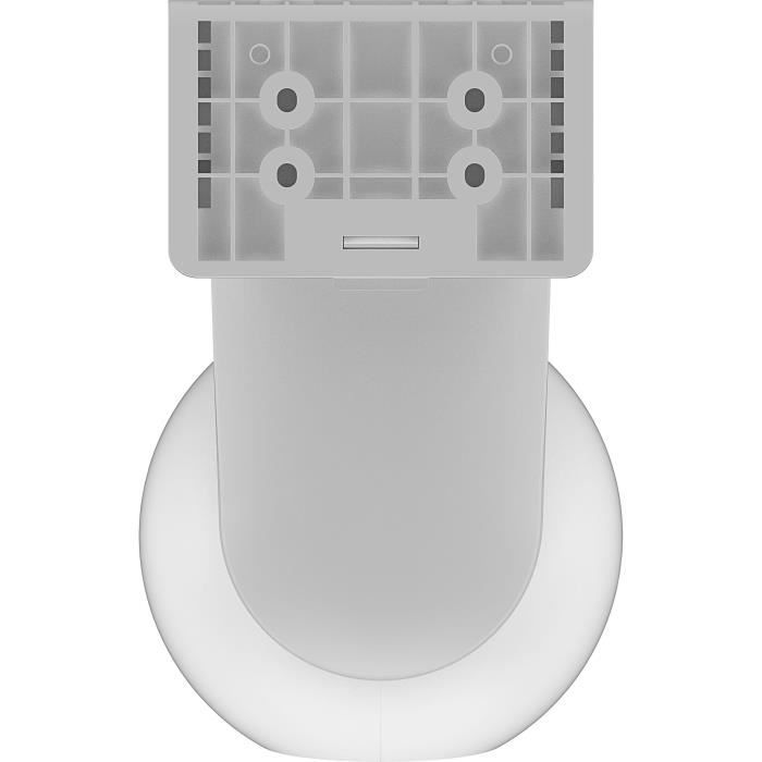 Cuve de toilette vue du dessus avec la Caméra extérieure EZVIZ EB8 et panneau solaire 3MP