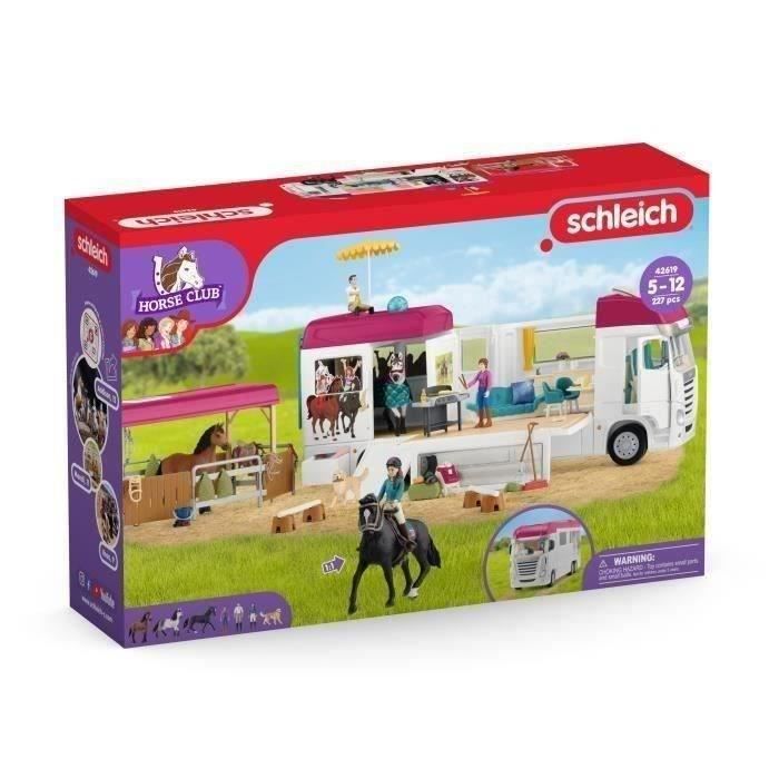 Camping-Car Equestre des 5 ans schleich 42619 HORSE CLUB - coffret 227 pieces