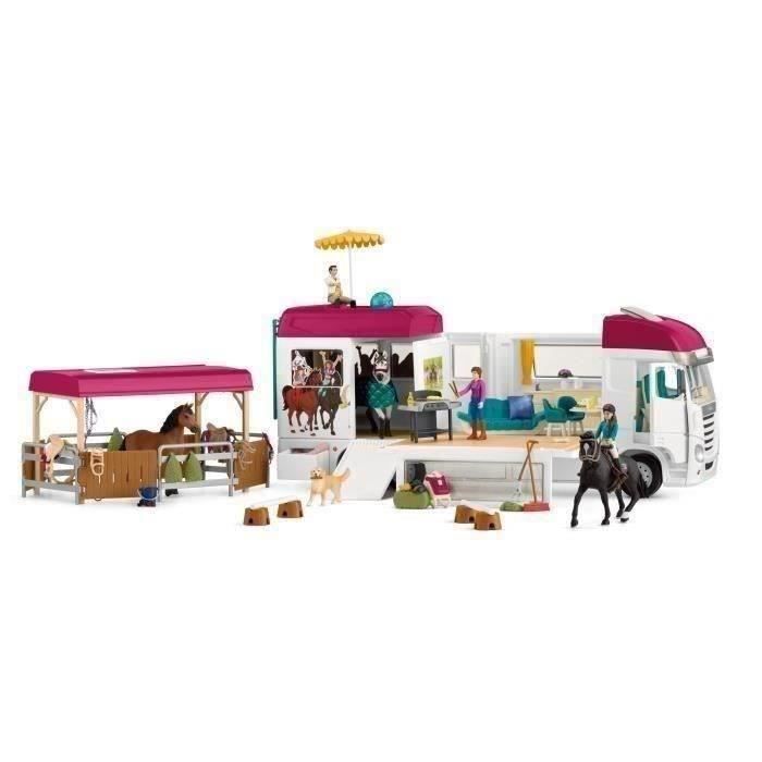 Camping-Car Equestre des 5 ans schleich 42619 HORSE CLUB - coffret 227 pieces