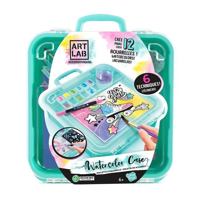 Canal Toys - Art Lab - Mallette d’Aquarelle - ART 012