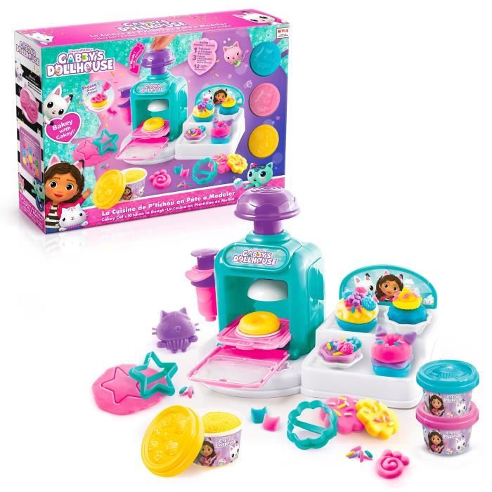 Canal Toys - GABBY ET LA MAISON MAGIQUE - La Cuisine de P’tichou en Pâte a Modeler - GAB 022