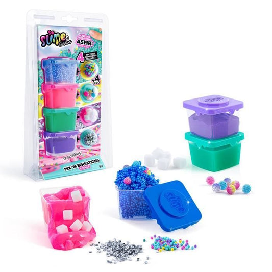 Canal Toys - So Slime DIY - Mix’in Sensations 4-pack - Loisirs Créatifs - SSC 232 - Canal Toys