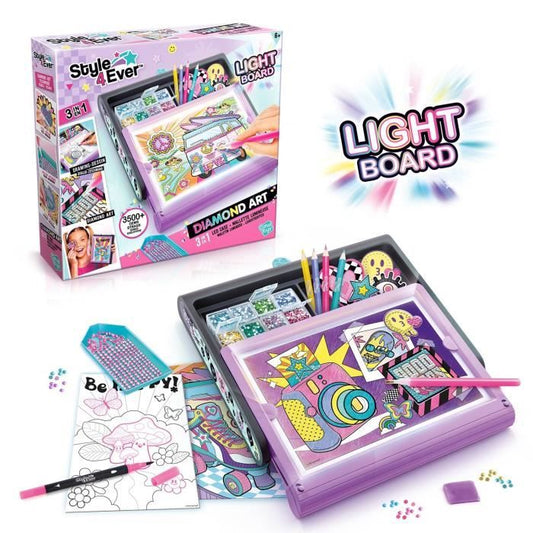 Canal Toys - Style For Ever - Diamant’Art Mallette Lumineuse - OFG 300