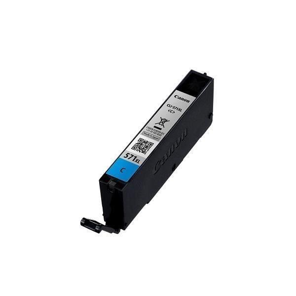 CANON Cartouche d'encre CLI-571C XL grande capacité Cyan (CLI571XL) - Paloma Tech