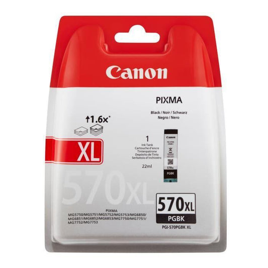 CANON Cartouche d'encre PGI-570 XL grande capacité Noir (PGI570XL) - Paloma Tech