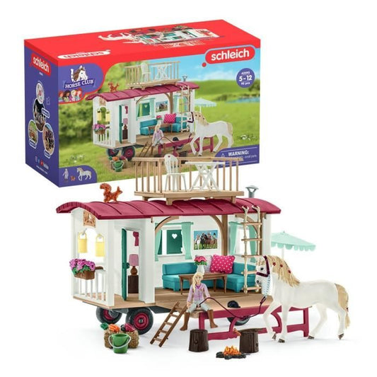 Caravane rencontres secretes coffret schleich avec 1 cheval schleich inclus coffret figurines pour enfants de 5 ans