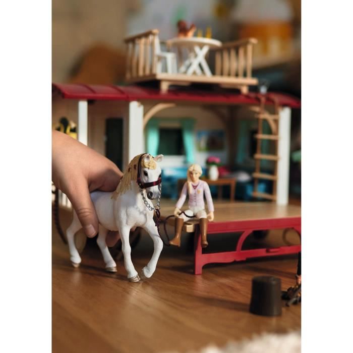 Caravane rencontres secretes coffret schleich avec 1 cheval schleich inclus coffret figurines pour enfants de 5 ans