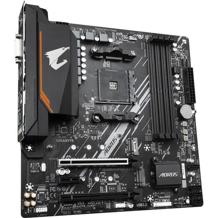 Carte mere - GIGABYTE TECHNOLOGY - B550M AORUS ELITE - Paloma Tech