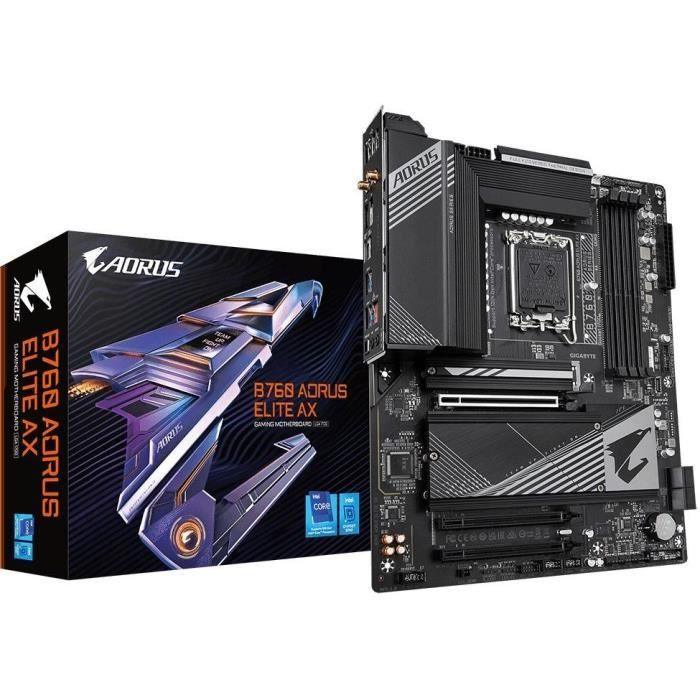 Carte mere - GIGABYTE TECHNOLOGY - B760 AORUS ELITE AX - Paloma Tech