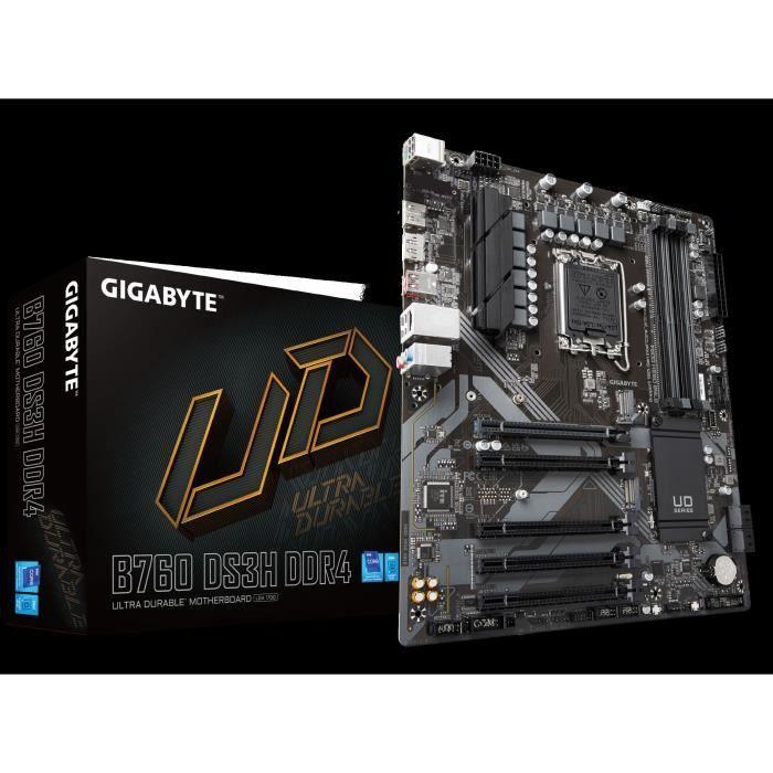 Carte mere - GIGABYTE TECHNOLOGY - B760 DS3H DDR4 - Paloma Tech