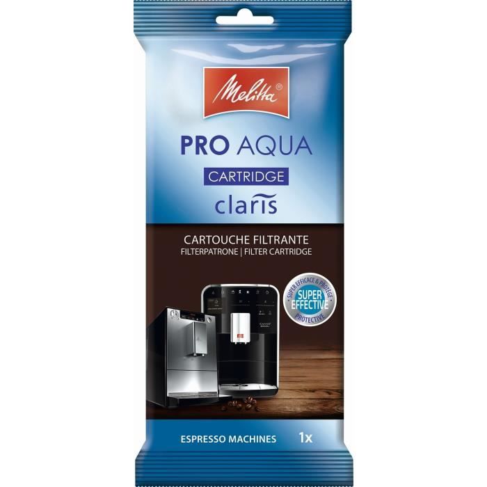 Cartouche filtrante Melitta Pro Aqua Claris pour machines a expresso automatiques