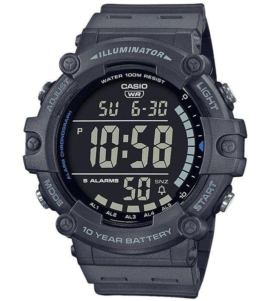 CASIO Montre sport - Multifonctions - Grise - Paloma Tech