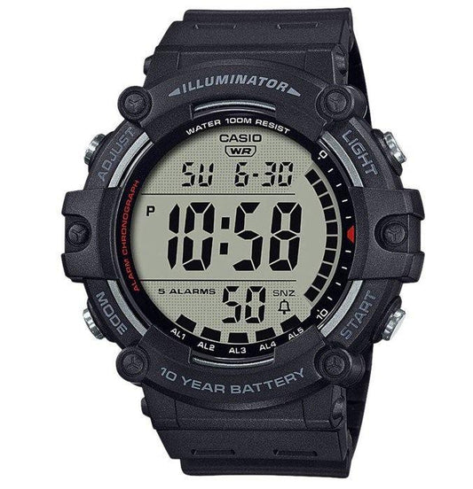 CASIO - Montre sport - Multifonctions - Noir - Paloma Tech