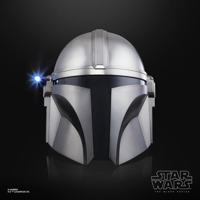 Casque électronique The Mandalorian Casque premium pour cosplay des 14 ans Star Wars The Black Series