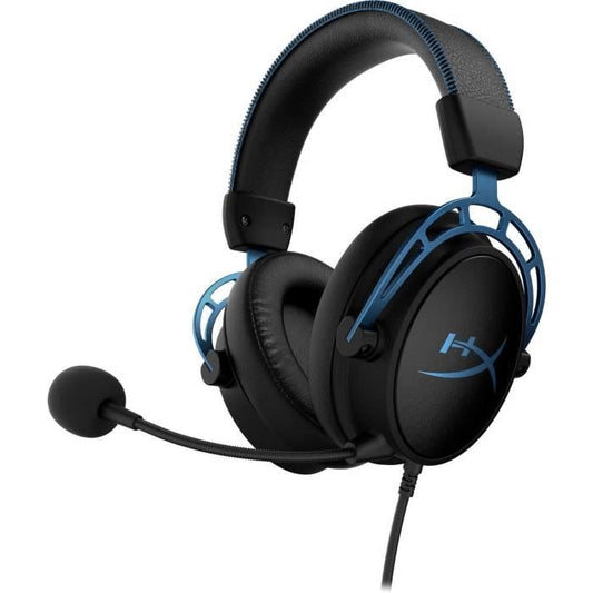 Casque Gamer Filaire - HYPERX - Cloud Alpha S - Microphone a condensateur Électret - Stéréo