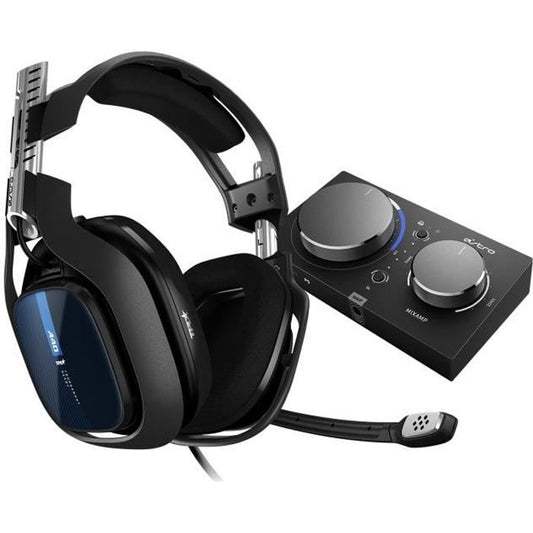 Casque Gamer - Filaire - Logitech G - A40 - Noir et bleu