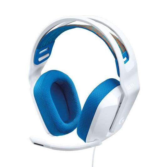 Casque gamer - Filaire - Logitech G - G335 - Léger - Blanc