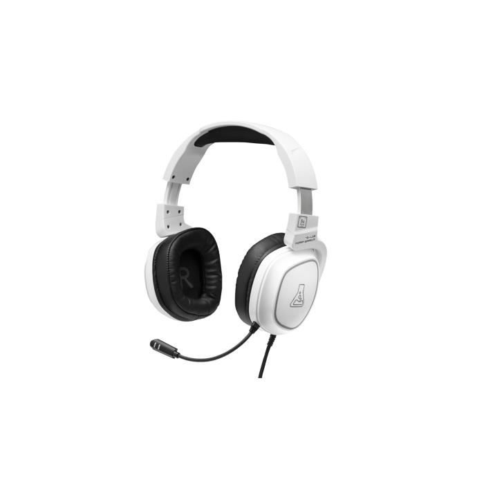 Casque Gamer filaire - THE G-LAB - KORP BARIUM - Blanc