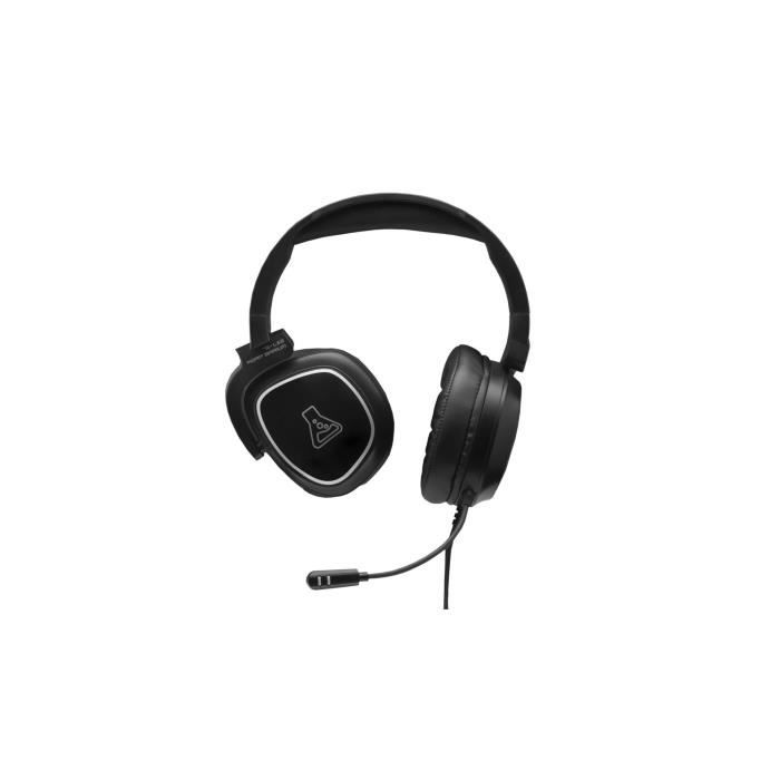 Casque Gamer filaire - THE G-LAB - KORP BARIUM - Noir