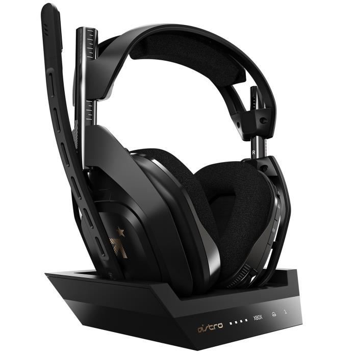 Casque Gamer - Sans fil - Logitech G - A50 - Xbox PC - Noir