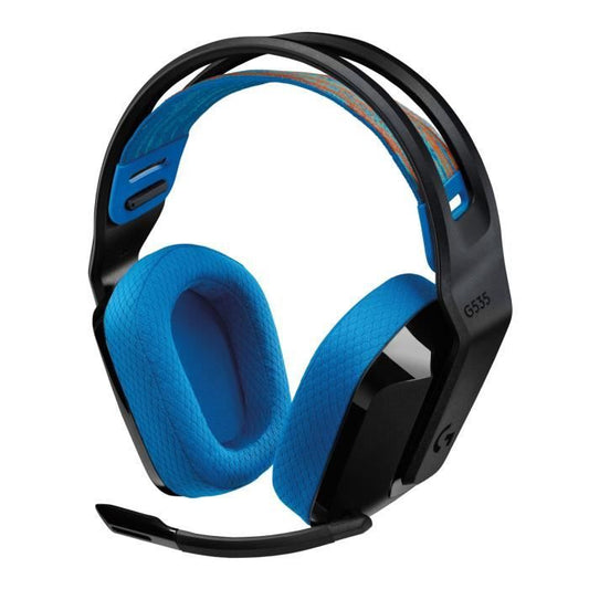 Casque gamer - Sans fil - LOGITECH G - G535 LIGHTSPEED - PC & PS5 - Noir/Bleu