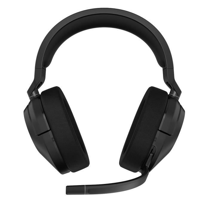 Casque PC Corsair Casque Gaming sans fil HS55 Wireless Carbon PC et PS5.