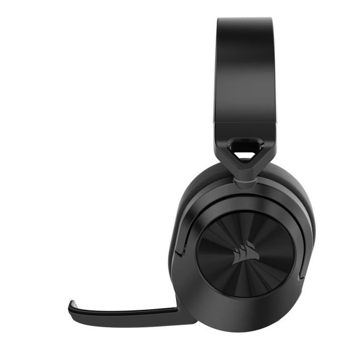 Casque PC Corsair Casque Gaming sans fil HS55 Wireless Carbon PC et PS5.