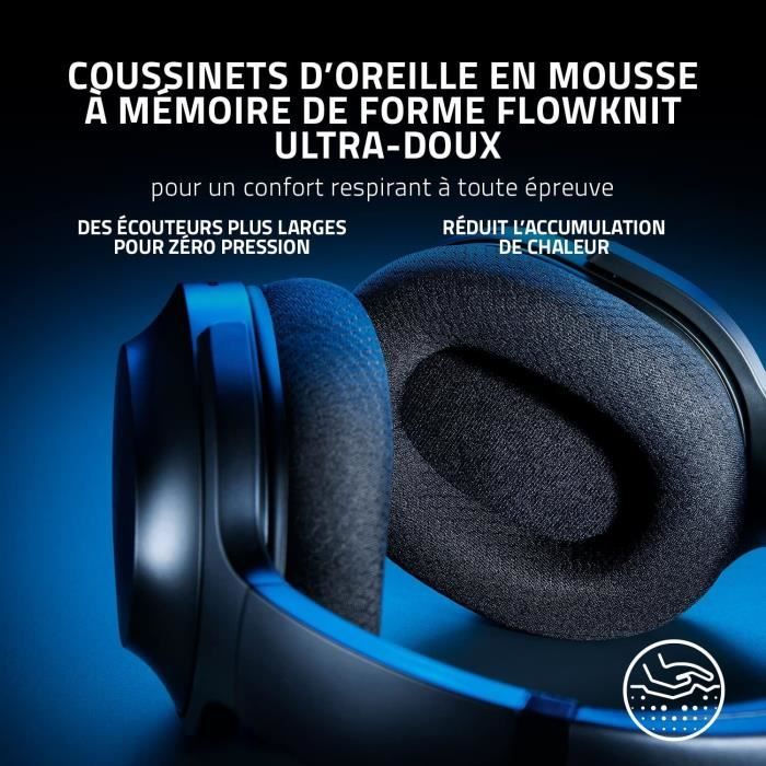 Casque PC Razer BARRACUDA Casque gaming sans fil multiplateforme PC et appareils mobiles