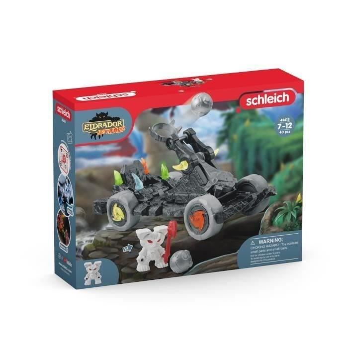 Catapulte avec Mini Creature Coffret schleich avec 1 figurines mini creature Figurines d’action fantastiques tres