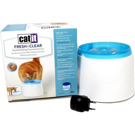 Catit Fontaine a Eau Pour Chat Compacte 2 Litres - Paloma Tech