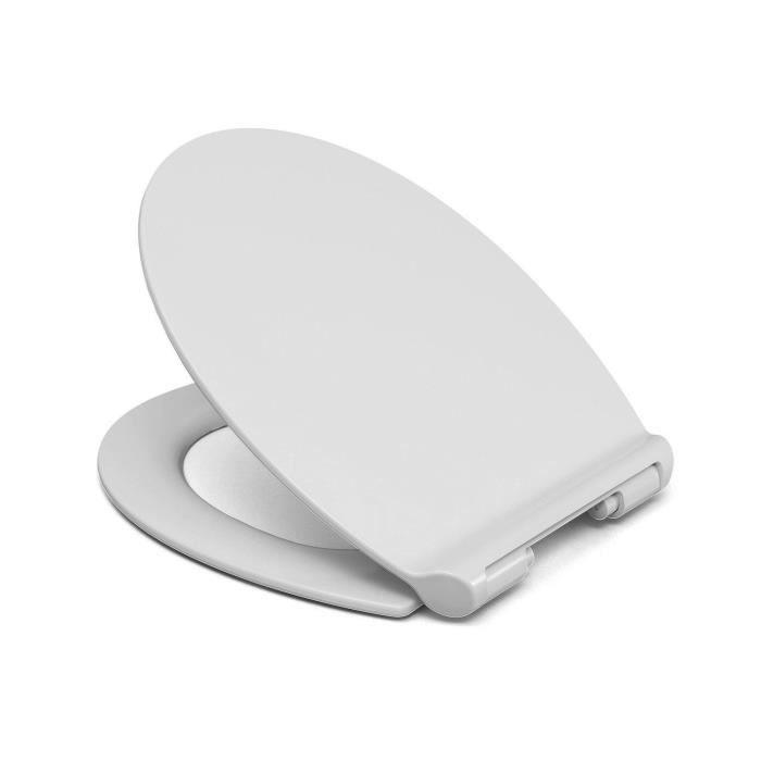 CEDO Abattant Slim blanc 46x38,3x4,9cm - Paloma Tech