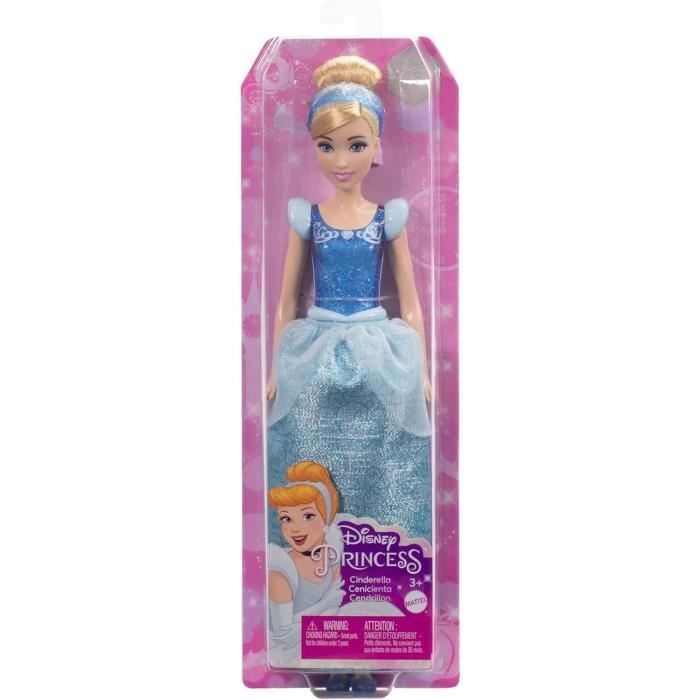 Cendrillon Poupée 29 cm Mattel Poupée Disney Princesses habillage et accessoires HLW06