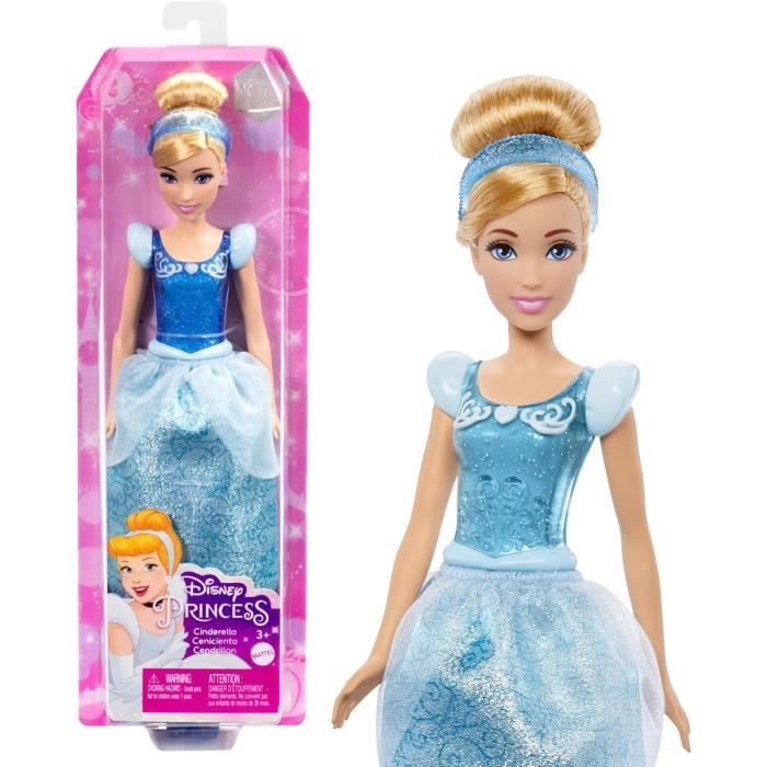 Cendrillon Poupée 29 cm Mattel Poupée Disney Princesses habillage et accessoires HLW06