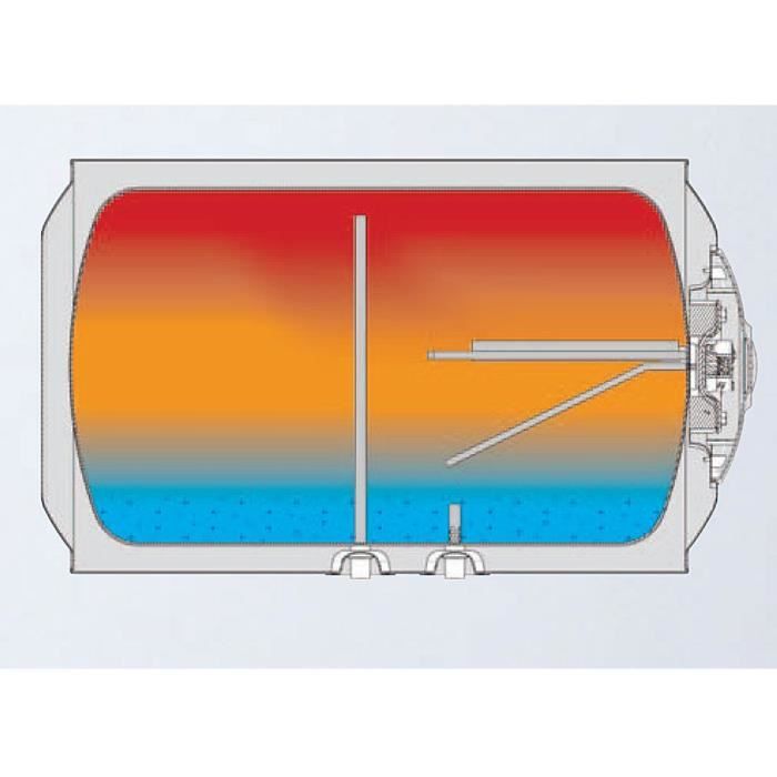 Chauffe Eau Electrique Horizontal Swing ISEA - 50L - IS EYEWEAR - 15kW - Anode Magnésium - Classe C