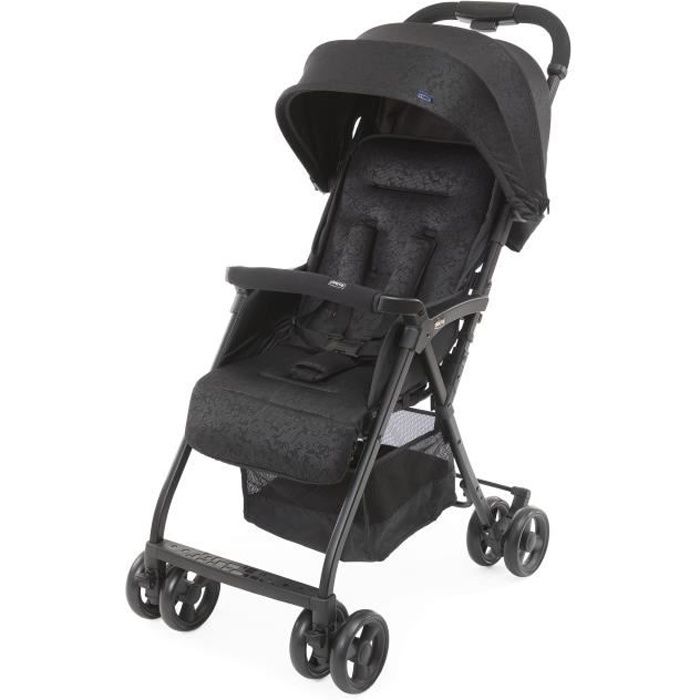 CHICCO Poussette compacte Ohlala 3 - Des la naissance - Jusqu’a 15kg - Dossier inclinable - Arceau de sécurité