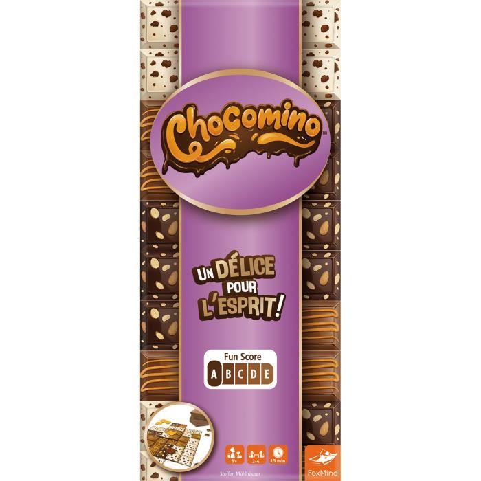 Chocomino - Asmodee - A partir de 8 ans - De 2 a 4 joueurs