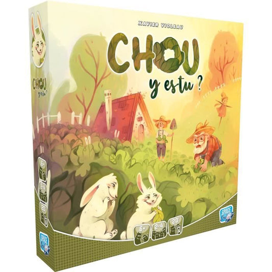 Chou y es tu - Asmodee - Jeu simple d’observation et de strategie - Des 6 ans