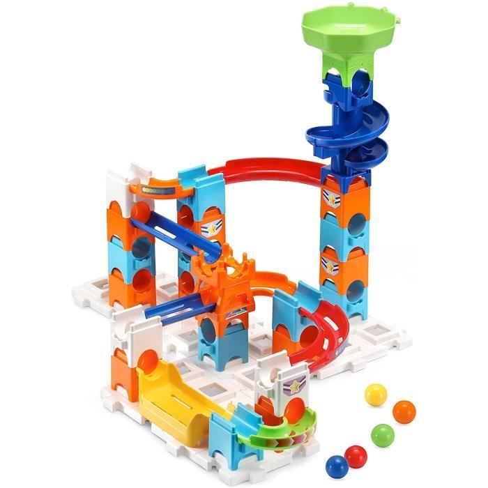 Circuit a billes VTECH Marble Rush - Adventure Set S100 - 61 pieces et 5 MarbleBilles incluses