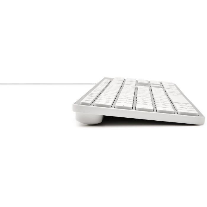 Clavier Filaire - BLUESTORK - KB Mac - Compatible Mac - Blanc - Paloma Tech