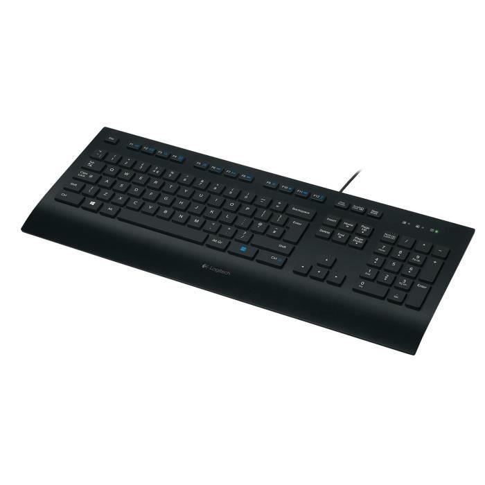 Clavier - Filaire - Logitech - K280E -AZERTY - Noir - Paloma Tech