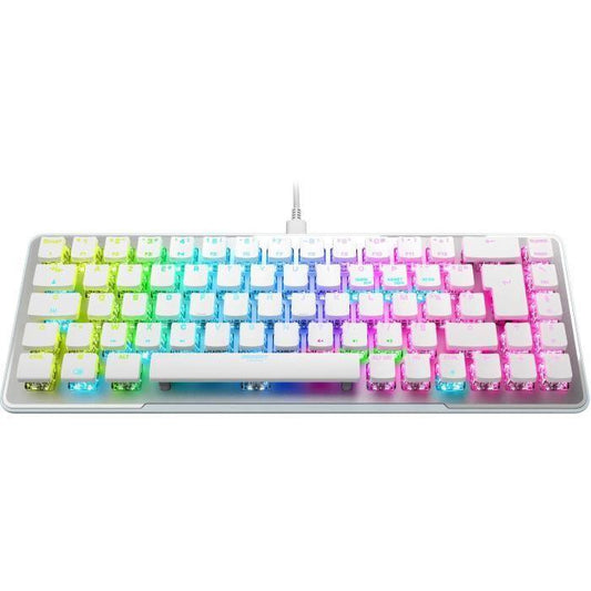 Clavier filaire - Optique et mécanique - ROCCAT - Vulcan II Max - AZERTY - Rétro-éclairage - Blanc - Paloma Tech