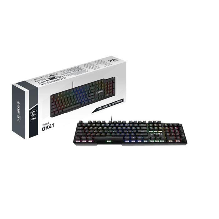 Clavier gamer mécanique - MSI - VIGOR GK41 - Paloma Tech